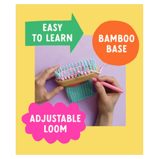 BRIGHT STRIPES NIMBLE KNITTER SQUISHEE STUFFIES