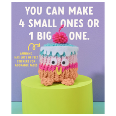 BRIGHT STRIPES NIMBLE KNITTER SQUISHEE STUFFIES