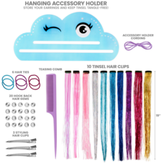 FASHION ANGELS SHIMMER STYLE TINSEL HAIR STYLING KIT