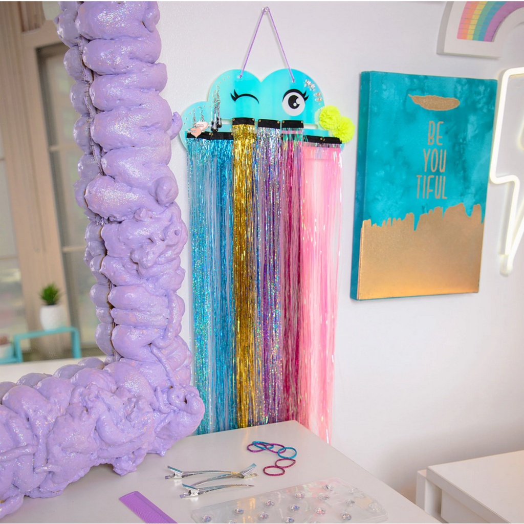 FASHION ANGELS SHIMMER STYLE TINSEL HAIR STYLING KIT