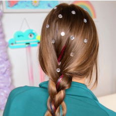 FASHION ANGELS SHIMMER STYLE TINSEL HAIR STYLING KIT