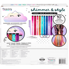 FASHION ANGELS SHIMMER STYLE TINSEL HAIR STYLING KIT