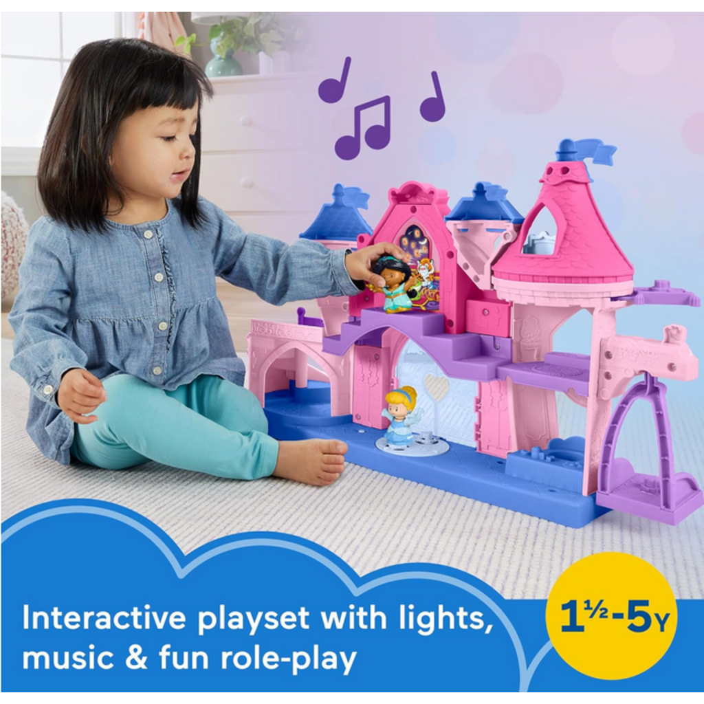 DISNEY LITTLE PEOPLE DISNEY PRINCESS MAGICAL LIGHTS & DANCING CASTLE