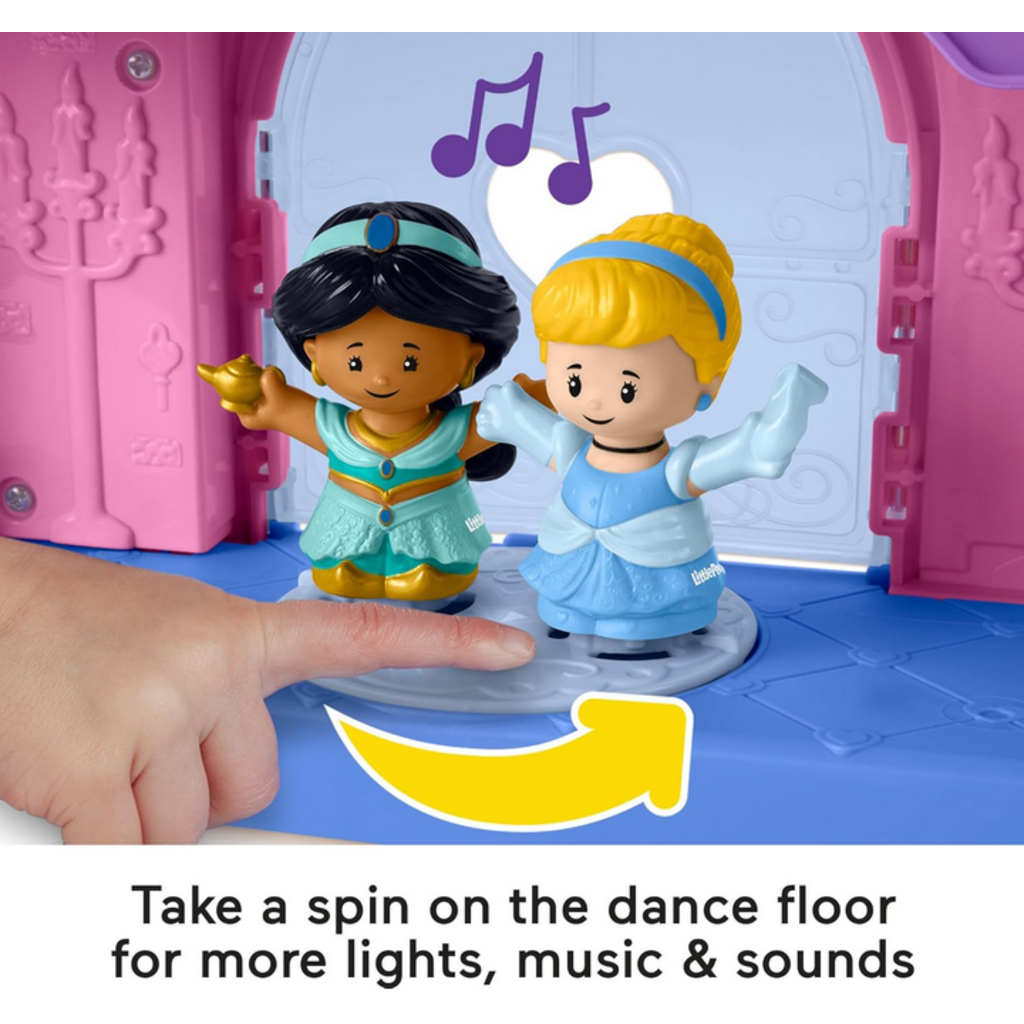 DISNEY LITTLE PEOPLE DISNEY PRINCESS MAGICAL LIGHTS & DANCING CASTLE