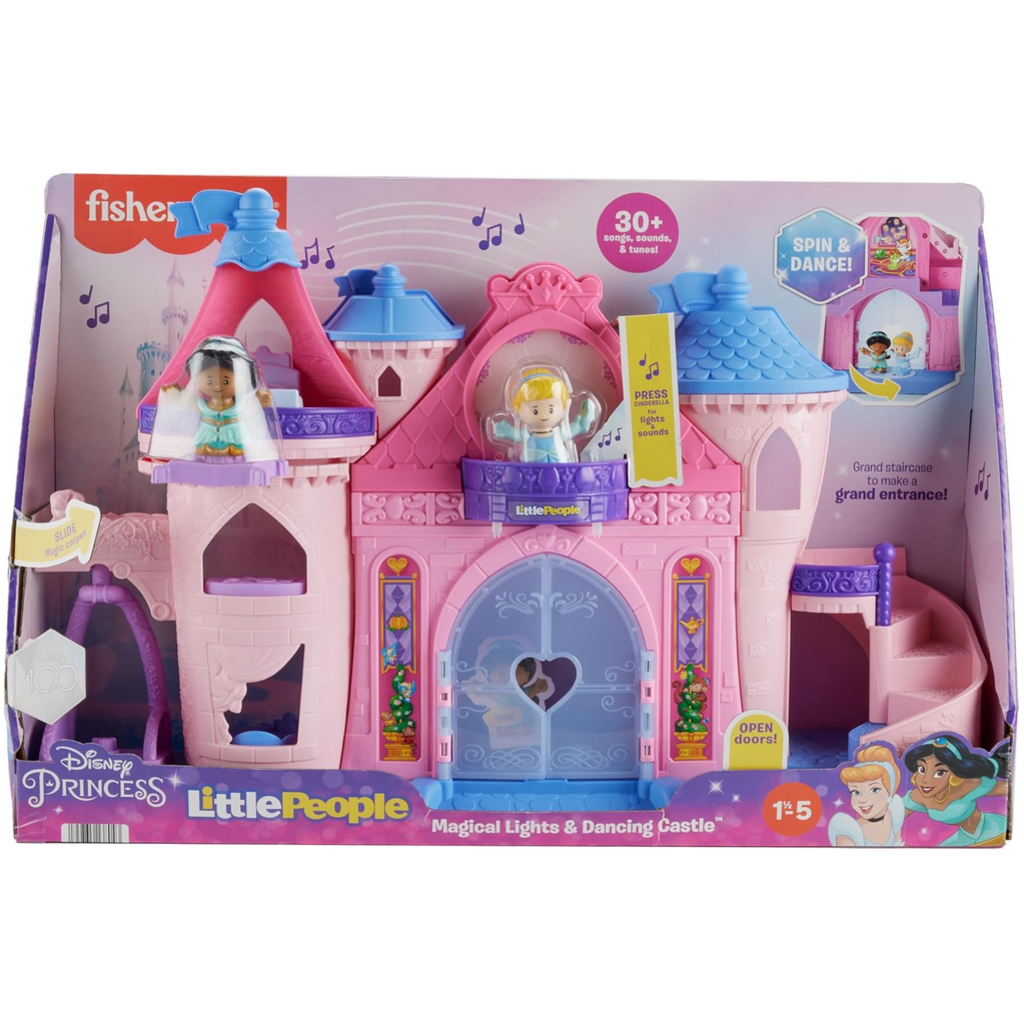 DISNEY LITTLE PEOPLE DISNEY PRINCESS MAGICAL LIGHTS & DANCING CASTLE