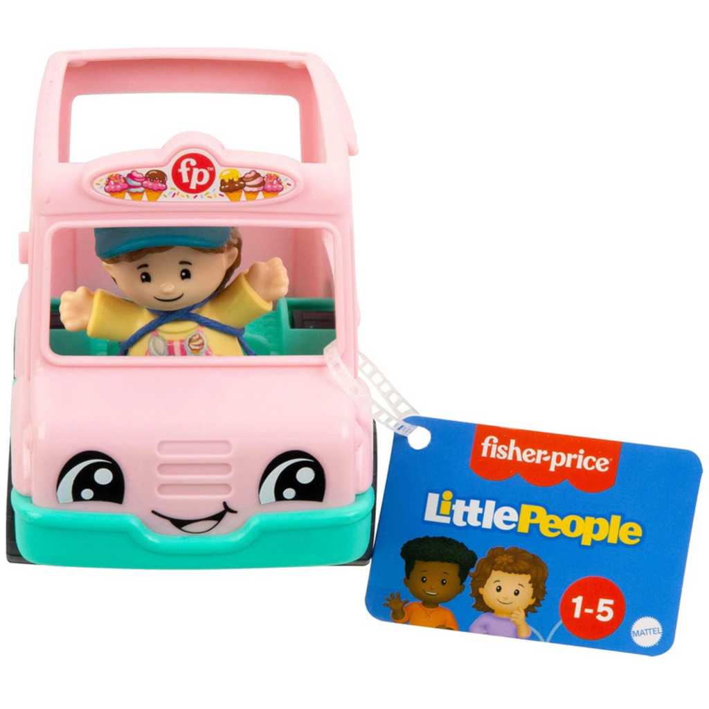 LITTLE PEOPLE LITTLE PEOPLE ICE CREAM TRUCK VEHICLE & FIGURE SET