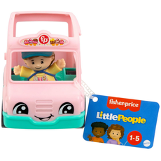 LITTLE PEOPLE LITTLE PEOPLE ICE CREAM TRUCK VEHICLE & FIGURE SET