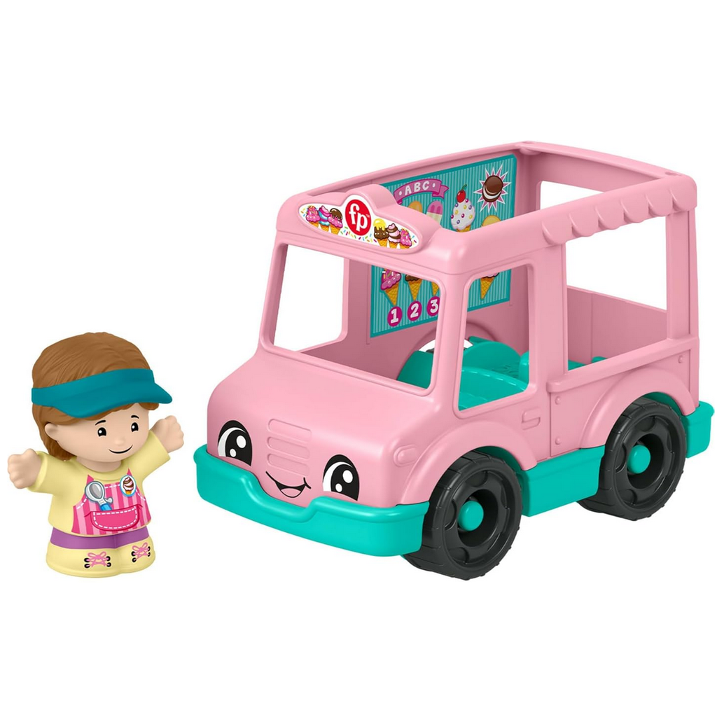 LITTLE PEOPLE LITTLE PEOPLE ICE CREAM TRUCK VEHICLE & FIGURE SET