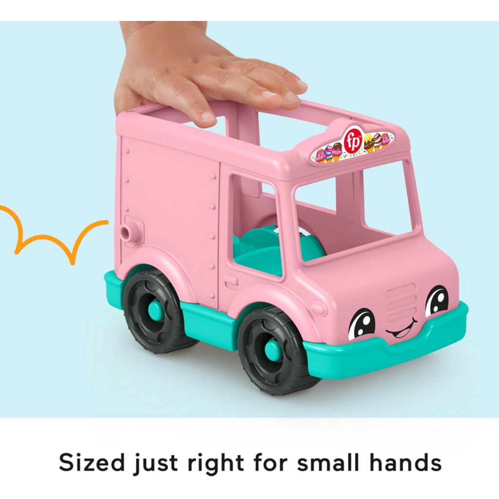 LITTLE PEOPLE LITTLE PEOPLE ICE CREAM TRUCK VEHICLE & FIGURE SET