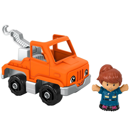 LITTLE PEOPLE LITTLE PEOPLE HELP AND GO TOW TRUCK VEHICLE & FIGURE SET