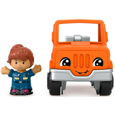 LITTLE PEOPLE LITTLE PEOPLE HELP AND GO TOW TRUCK VEHICLE & FIGURE SET