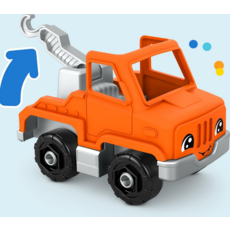 LITTLE PEOPLE LITTLE PEOPLE HELP AND GO TOW TRUCK VEHICLE & FIGURE SET