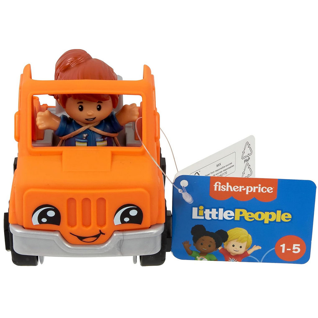 LITTLE PEOPLE LITTLE PEOPLE HELP AND GO TOW TRUCK VEHICLE & FIGURE SET