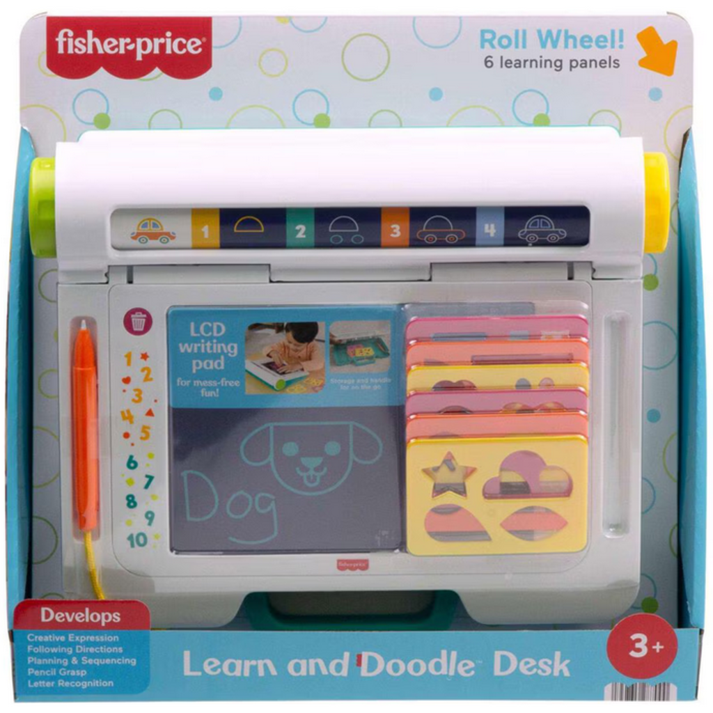 FISHER PRICE LEARN AND DOODLE DESK