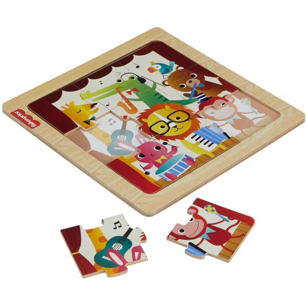 FISHER PRICE WOODEN JIGSAW PUZZLE