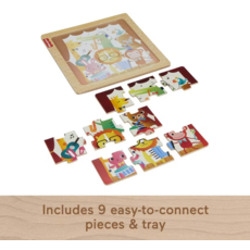 FISHER PRICE WOODEN JIGSAW PUZZLE