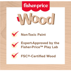 FISHER PRICE WOODEN JIGSAW PUZZLE