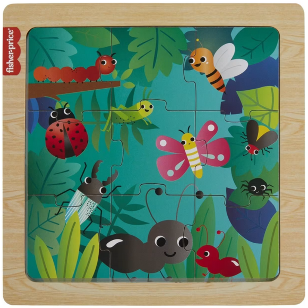 FISHER PRICE WOODEN JIGSAW PUZZLE
