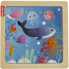 FISHER PRICE WOODEN JIGSAW PUZZLE