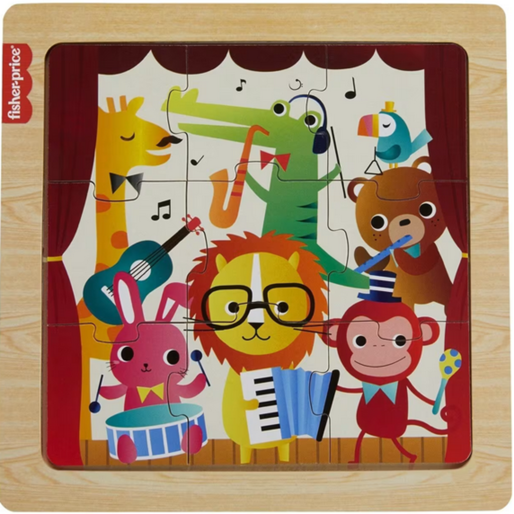 FISHER PRICE WOODEN JIGSAW PUZZLE