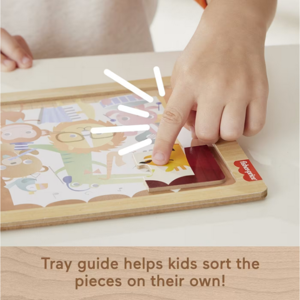 FISHER PRICE WOODEN JIGSAW PUZZLE