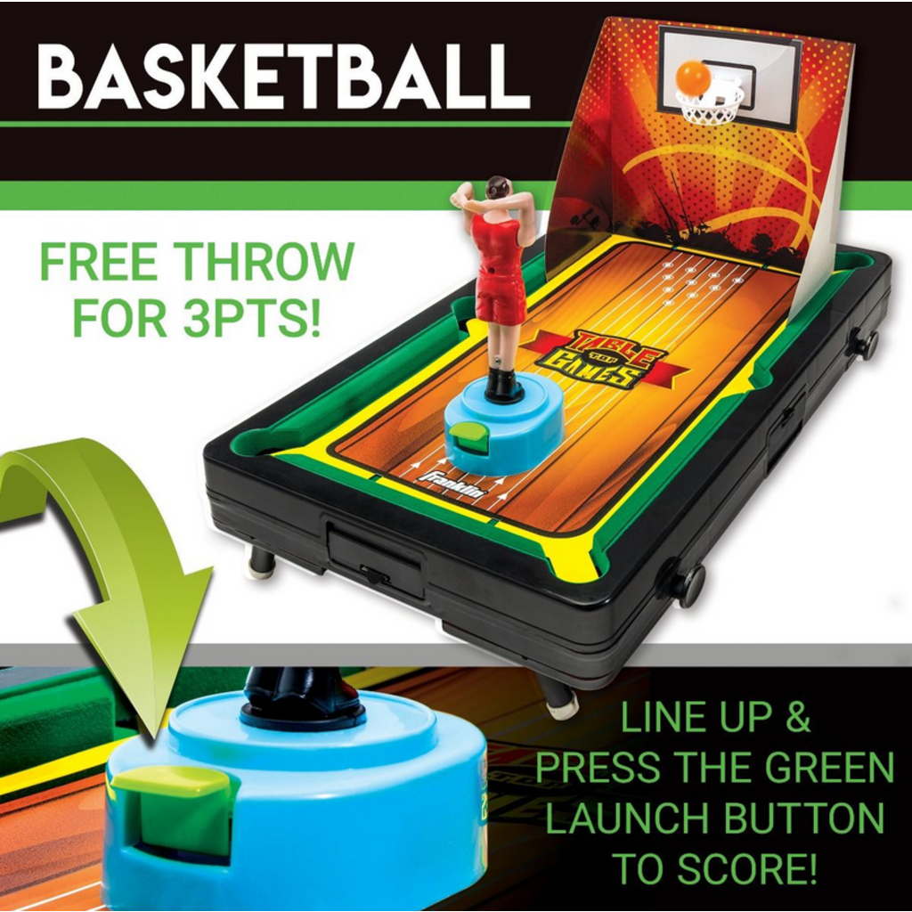 FRANKLIN 5-IN-1 SPORTS CENTER TABLE TOP