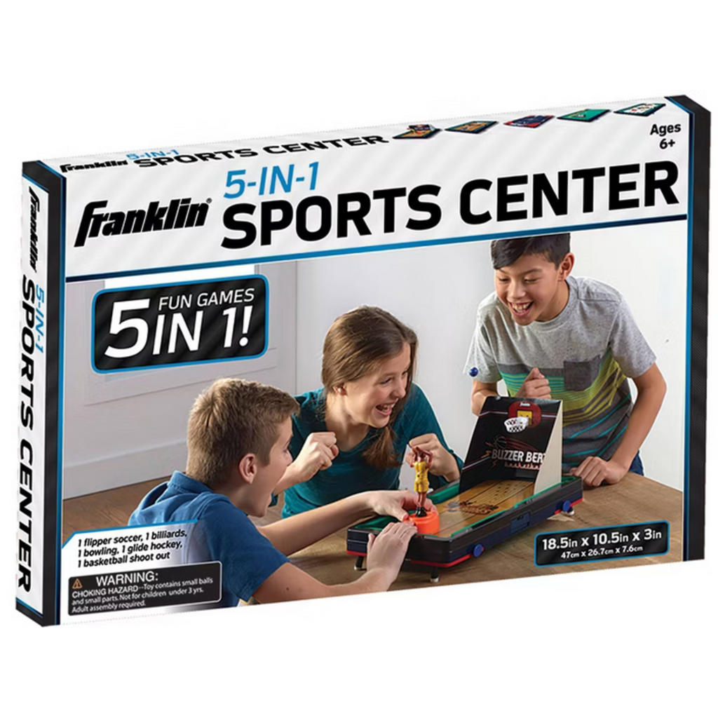 FRANKLIN 5-IN-1 SPORTS CENTER TABLE TOP