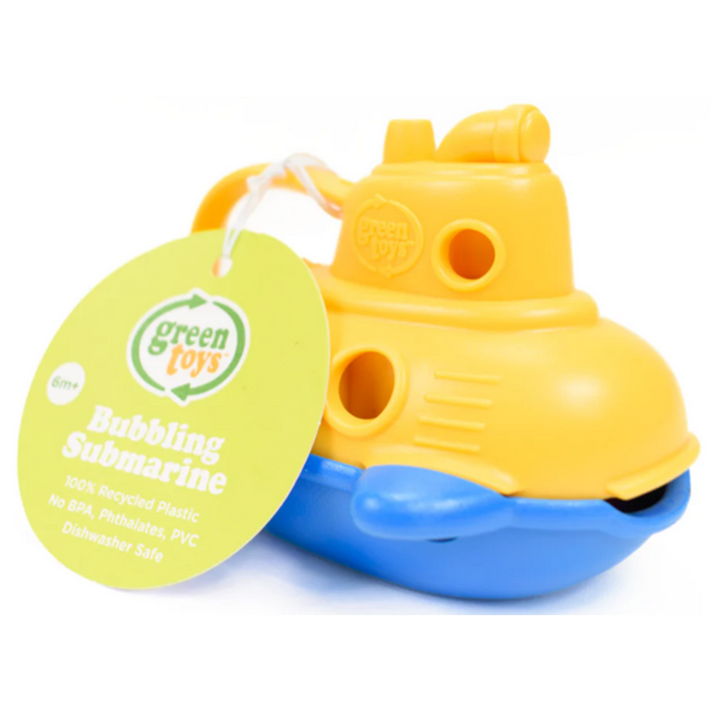GREEN TOYS RECYCLED BUBBLING SUBMARINE