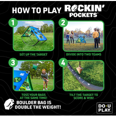 HAPE ROCKIN' POCKETS TOSS GAME