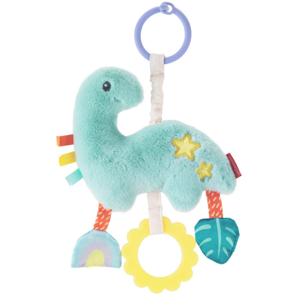 INFANTINO PULL & SHAKE JITTERY PAL DINO
