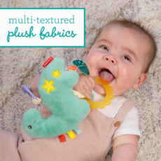 INFANTINO PULL & SHAKE JITTERY PAL DINO