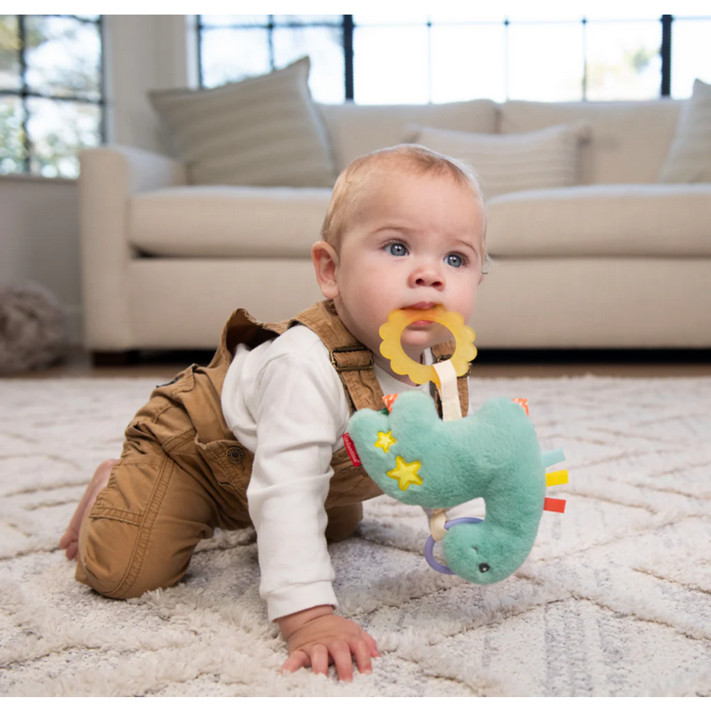 INFANTINO PULL & SHAKE JITTERY PAL DINO