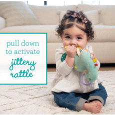 INFANTINO PULL & SHAKE JITTERY PAL DINO