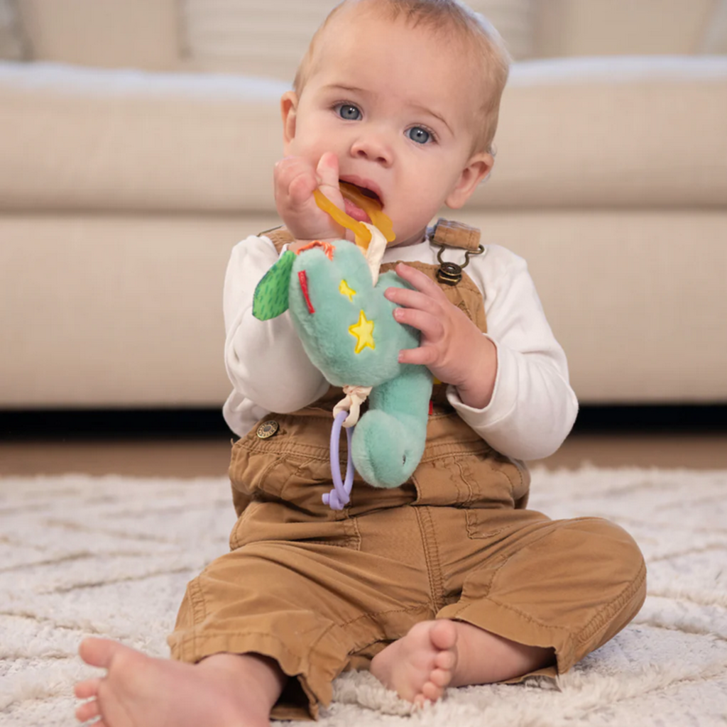 INFANTINO PULL & SHAKE JITTERY PAL DINO