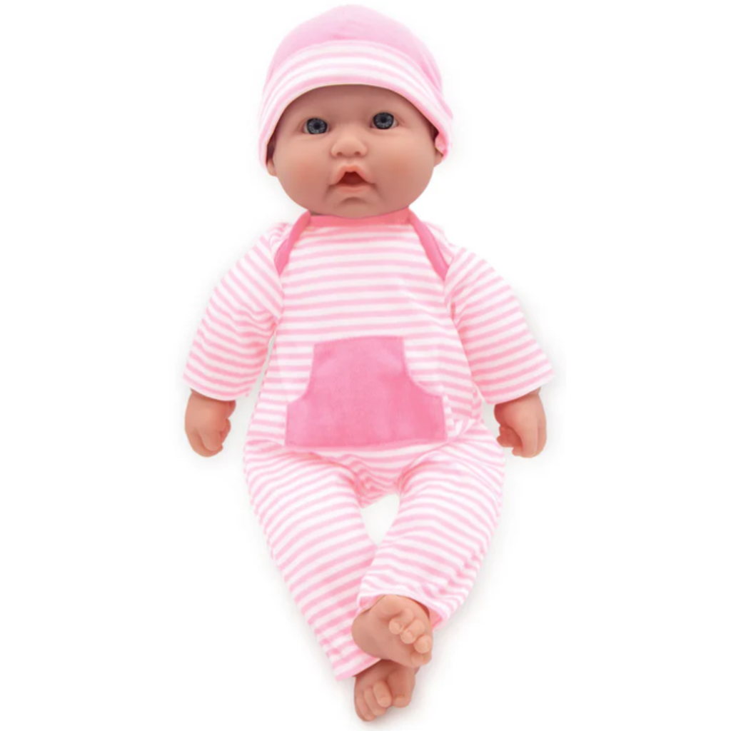 JC TOYS 11" DOLL ROMPER WITH HAT