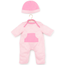 JC TOYS 11" DOLL ROMPER WITH HAT