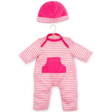 JC TOYS 11" DOLL ROMPER WITH HAT