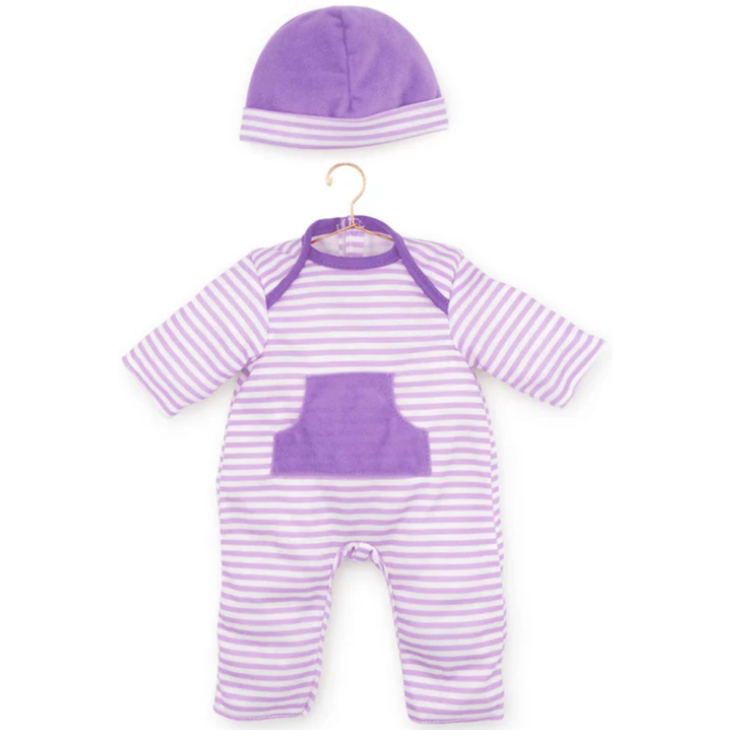 JC TOYS 11" DOLL ROMPER WITH HAT