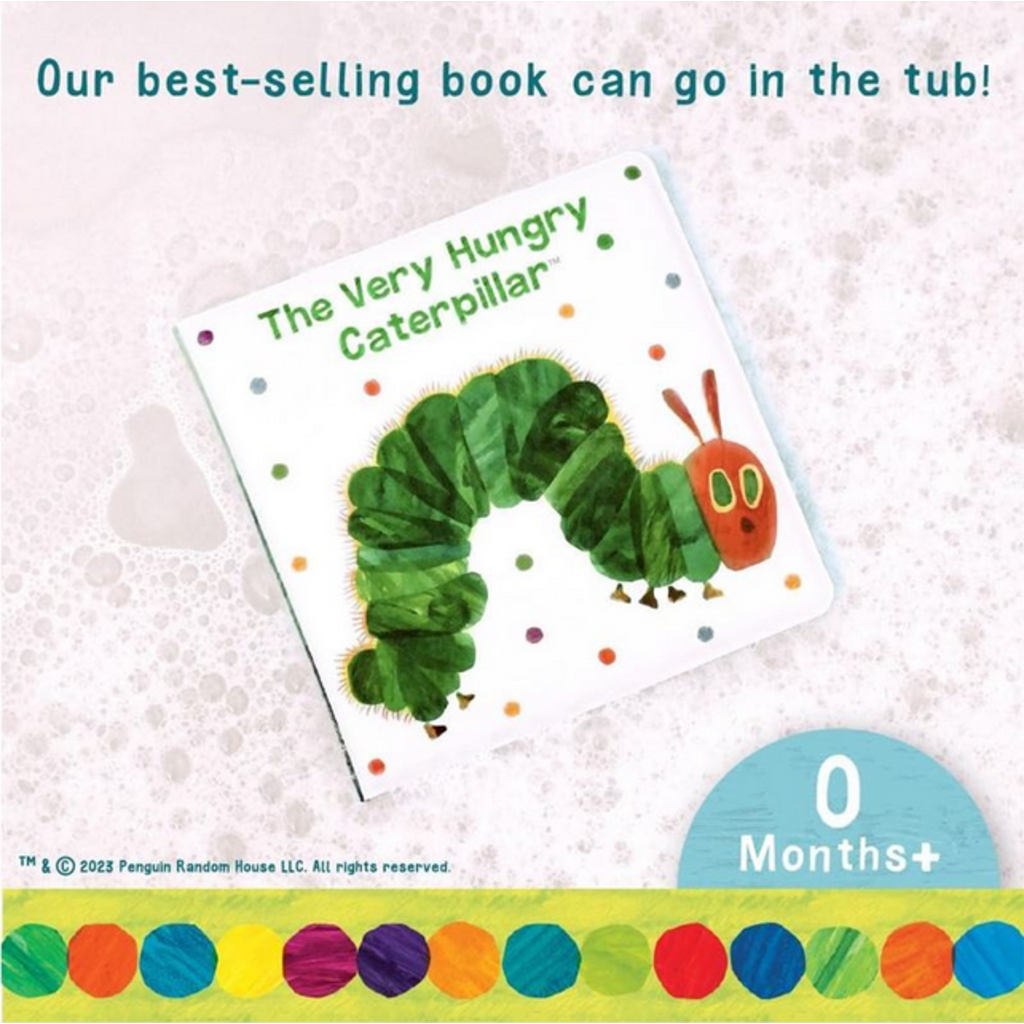 KIDS PREFERRED THE VERY HUNGRY CATERPILLAR VINYL BATH BOOK