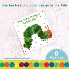 KIDS PREFERRED THE VERY HUNGRY CATERPILLAR VINYL BATH BOOK