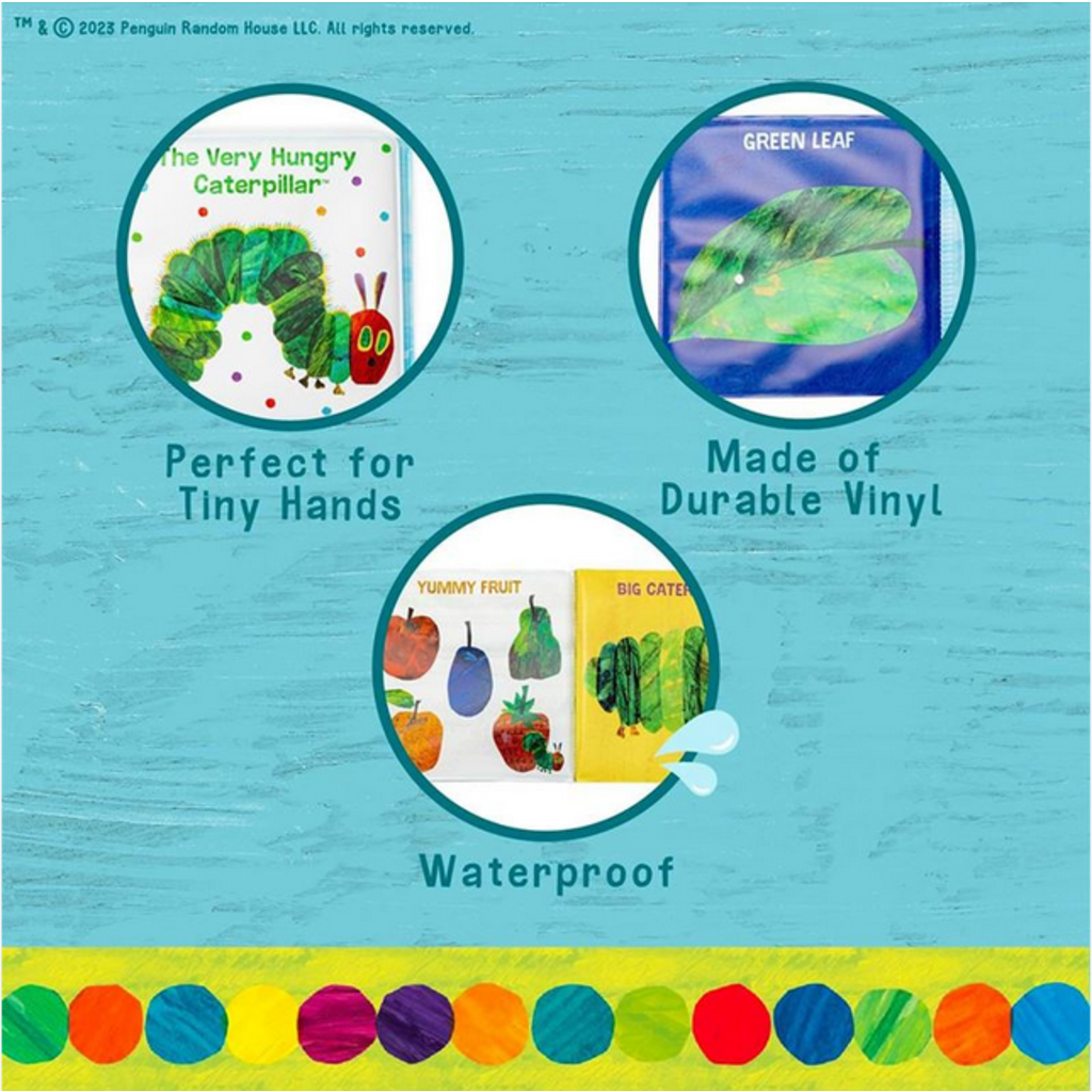 KIDS PREFERRED THE VERY HUNGRY CATERPILLAR VINYL BATH BOOK