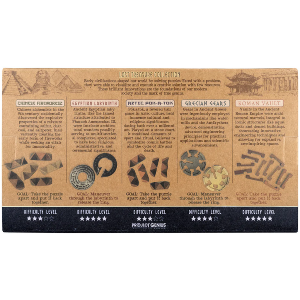 PROJECT GENIUS LOST TREASURE COLLECTION
