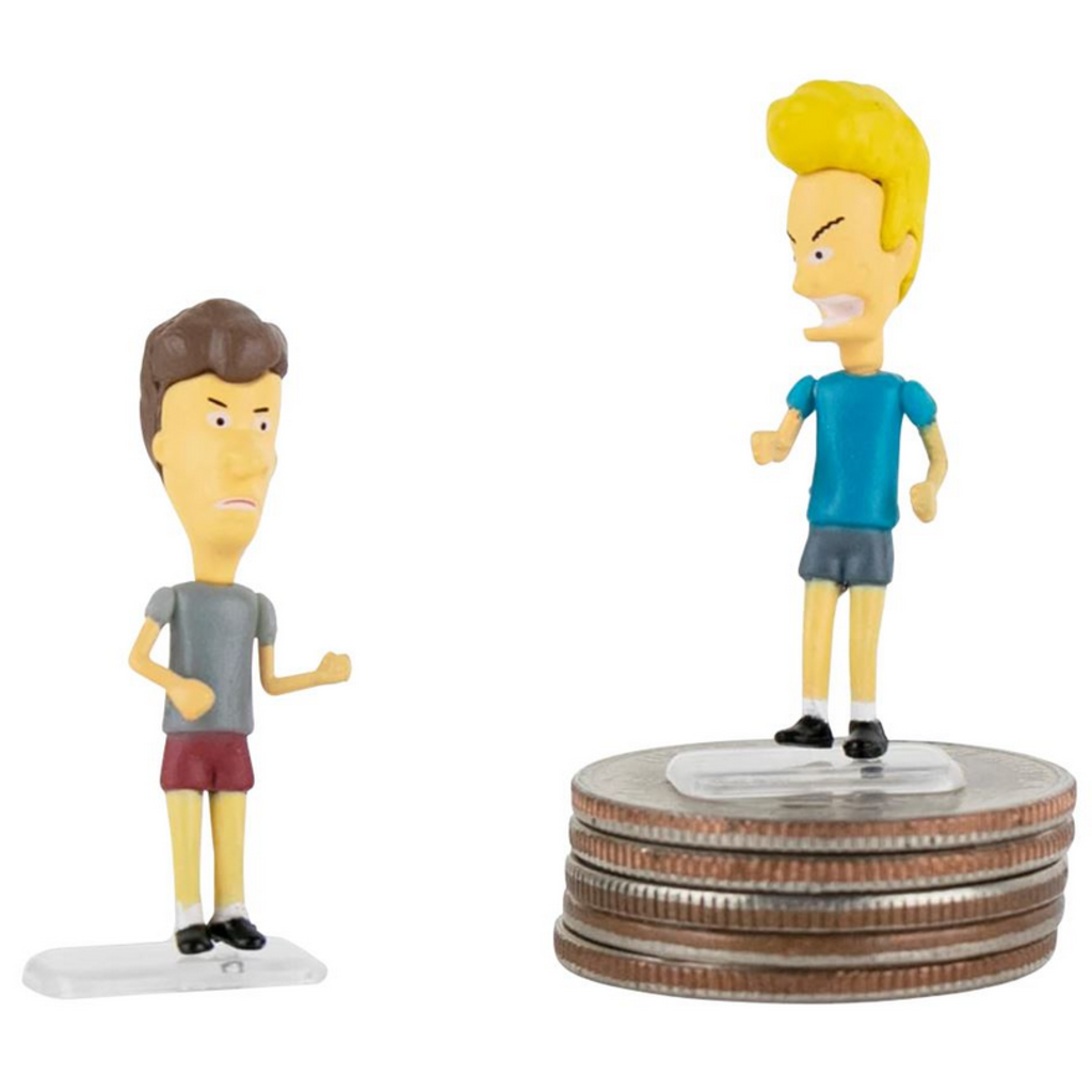 WORLDS SMALLEST BEAVIS AND BUTT-HEAD MICRO FIGURES