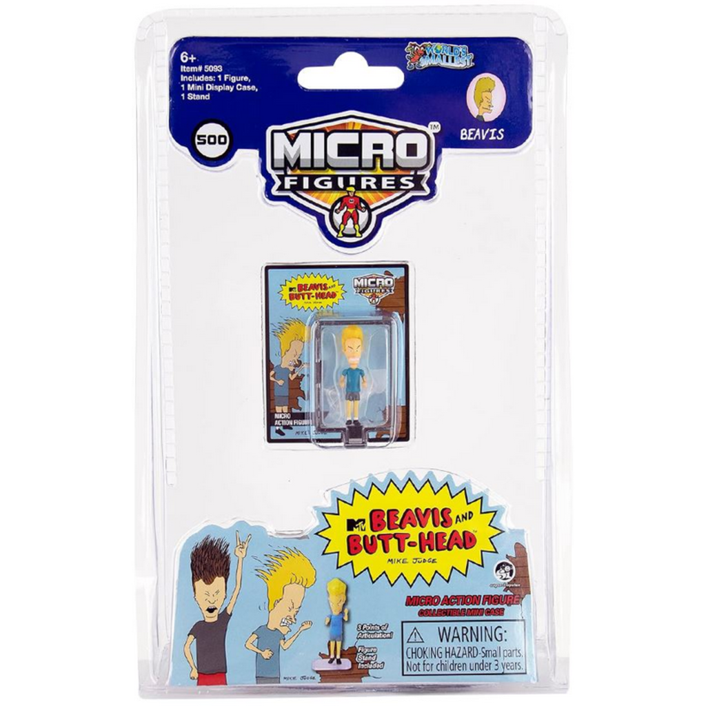 WORLDS SMALLEST BEAVIS AND BUTT-HEAD MICRO FIGURES