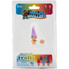 WORLDS SMALLEST WORLDS SMALLEST GOOD LUCK TROLLS