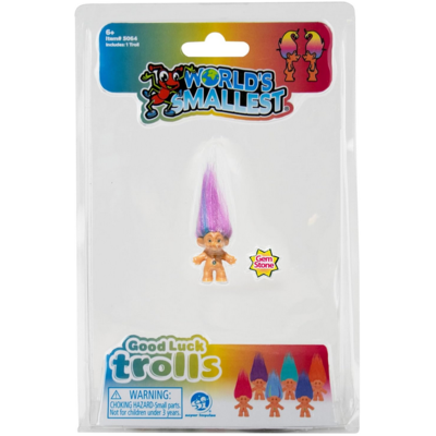 WORLDS SMALLEST WORLDS SMALLEST GOOD LUCK TROLLS