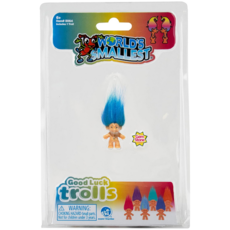 WORLDS SMALLEST WORLDS SMALLEST GOOD LUCK TROLLS