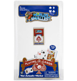 WORLDS SMALLEST WORLDS SMALLEST PLAYING CARDS