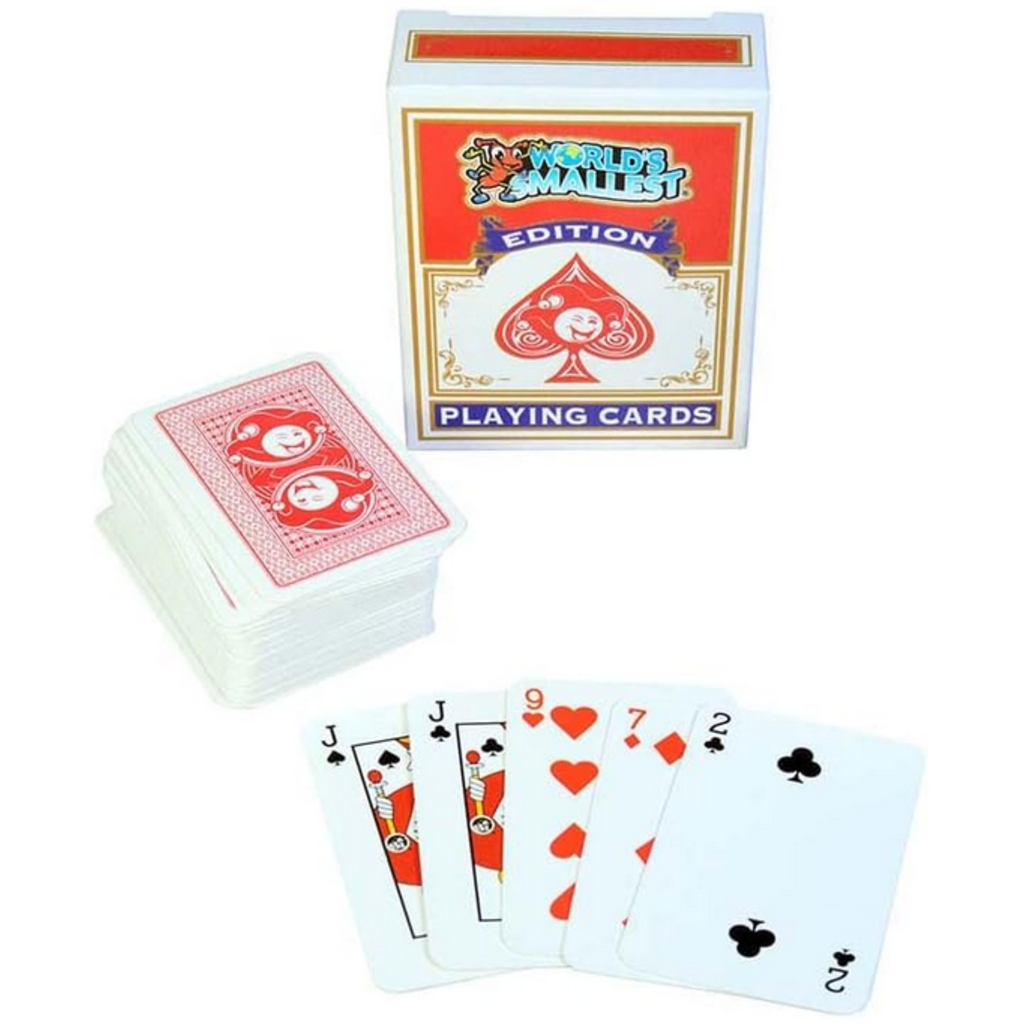 WORLDS SMALLEST WORLDS SMALLEST PLAYING CARDS