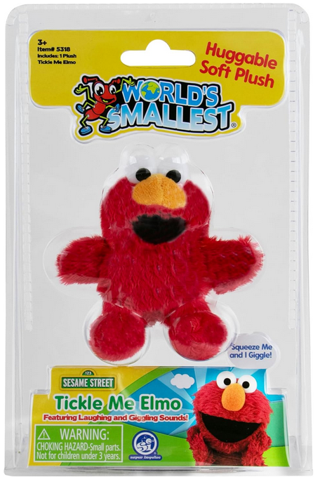 WORLDS SMALLEST TICKLE ME ELMO - THE TOY STORE